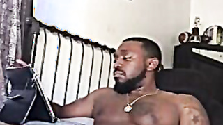 Black Daddy Cums for Me 7