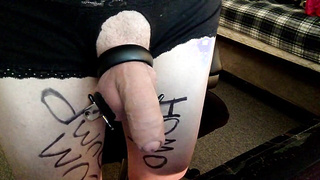 Sissy Faggot Boi used as a notepad whore! 3