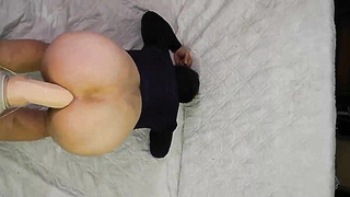 Hot Amateur Twink Fucks Huge Dildos Deep and Hard 3