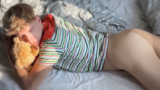 Cute blond abdl diaper boy from germany