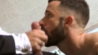 Muscle homosexual fetish and facial cumshot