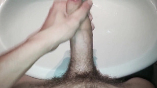 Big fat white cock cumshot 5