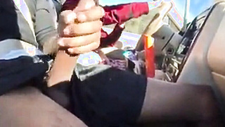 In the car horny 7