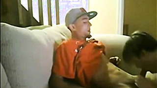 Slim Str8 Thug Boy enjoys Dad's BJ 7