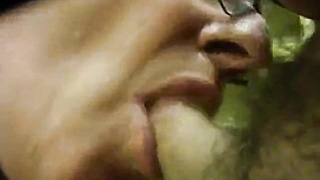 Daddy blows it in stockroom 12