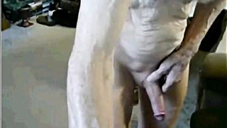 Skinny Grandpa Strokes 2