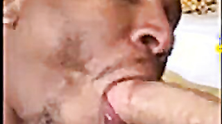 Black Guy Gives Head to a Hung White Boy 3