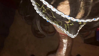 Black Cock Blowjob by Crossdresser Slut