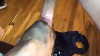 Amateur Latin Guy Takes a Big Cock Deep Throat 2