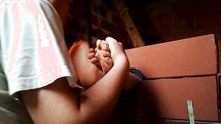 Tickle torture with Drills Power Tools