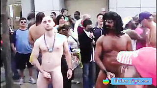 Public Masturbators: Outdoor Hunk Action 2