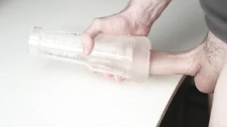 Clear Fleshlight go JIZM Hefty Uncircumcised Dinky