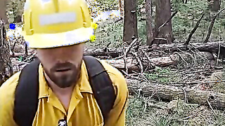 Wildfire Worker's Outdoor Masturbation Solo