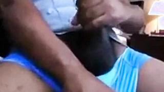 Hung Black Stud Strokes His Big Cock 2