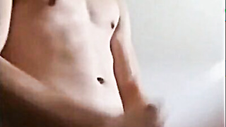 Webcam Twink Jock Strokes His Big Cock 2