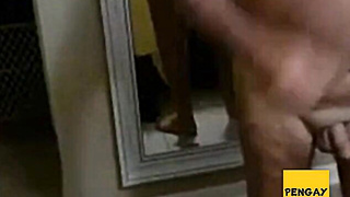 Horny Daddy Strokes on Cam