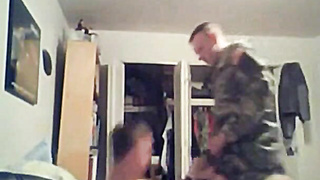Muscular Army Hunks Bareback Fuck 2