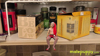 The tiny DILF Richard Lennox humiliates you for jerking your penis too much