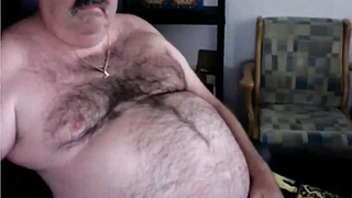 Grandpa Cums: Amateur Daddy Masturbates on Cam 5