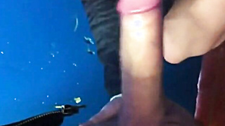 Public WC Blowjob by Amateur Cum Sucker