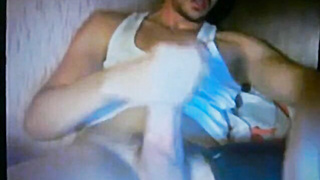 Hung Arab Amateur Jerks His Thick Cock