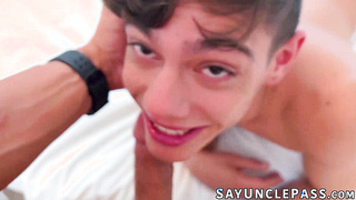 Horny Jax Thirio gives virgin Benvi hot kisses and hard pounding