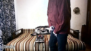 Skater emo licks cum on sneakers