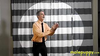 Bossy Toby Springs embarrasses himself during a live date