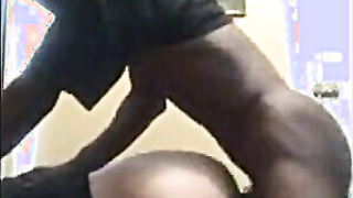 Black Condom-free: Huge Shaft Bi-racial Amateur Pummel