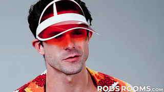 Cub Derek irresistibly smooched Devin in an softcore photoshoot