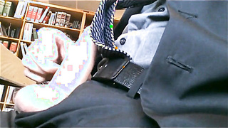 Ginormous-Prick Bears Wanking Off at the Library