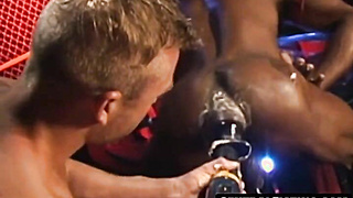 CentralFisting.com - Simon Cox's caboose pummeled by brendan austen's fuck stick