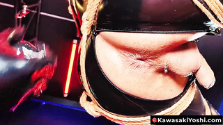 KawasakiYoshi.com - Chinese gayboy Yoshi Kawasaki displays his ass fucking blossom while being fisted deep