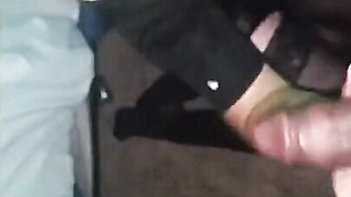 Crossdresser Amateur Blow-job with BIG BLACK COCK