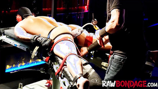 Crevice pumped servant battered in basement of delight