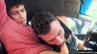 Ultra-kinky Rodrigo El Santo plumbs his highly accustomed passenger Sebas Gold