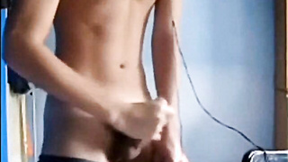 Delicious Amateur Youngster's Striptease and Getting off