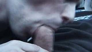 Enormous-Beef whistle Oral job in the Van with a Young Swedish Dude