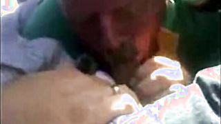 Stranger Deepthroats Father's Jizz-shotgun in Truck - Amateur Outdoor Sucky-sucky