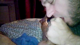 XXL-Spunk-pump Lad Deep Mouths His Pal Two times