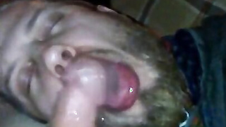 Mr. Steele's Huge Knob Bj'ed by a Bony Twunk