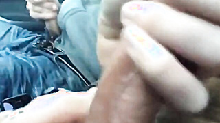 Roadside Joy: Throating & Masturbating