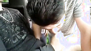 Multiracial Outdoor Inhale Off at the Rest Stop