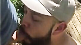 Ginormous Teddy's Outdoor Oral job Escapade