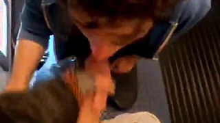 Outdoor Joy: Bj and Spunk Drink