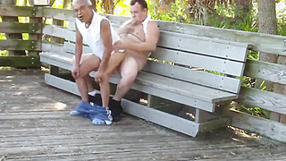 Mature Ass bandit Duo Has Multiracial No condom Hump Outdoors