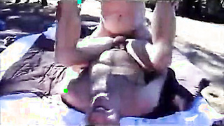 Outdoor No condom with Father and His Guy