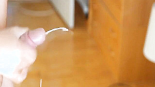 Youngster White-hot Climax with a Plug