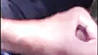 Exhibitionist Displays Homeless Man and Gets Hand-job Outdoors