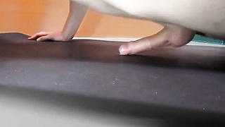 Youngster Pushups and Handsfree Jizzing